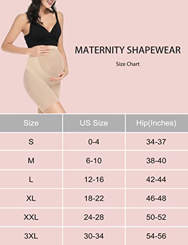 Kim S Maternity Shapewear Maternity Dress For Photoshoot Pregnancy Must Haves Maternity Underwear Over The Bump Pregnancy Shapewear Maternity Clothes (Nude S) #TOP5