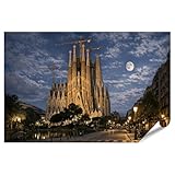 islandburner Premium Poster Sagrada Familia Barcelona 
