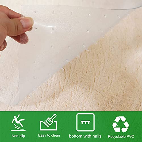 5.2Ft Diy Non Slip Carpet Protector For Pets,Heavy Duty Plastic Carpet Scratch Stopper For Pets,Carpet Scratch Stopper Stop Cats From Scratching Carpet At Doorway. #TOP3