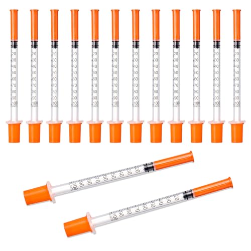 NITYLNRE Disposable Syringe, Individual Wrapped, 30PACK