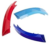 Lanyun X5 series Grille Insert Trims Decorate Compatible with bmw 2008-2013 E70 X5 or E71 X6 grill stripes 7-Beam grillr insert accessories