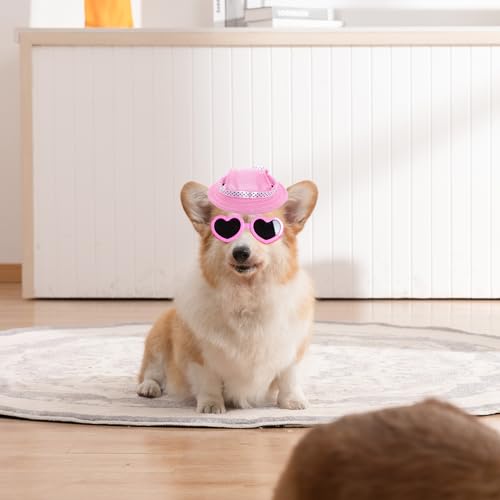 Choyaxo HEFHUI Dog Sun Hat Set Including Dog Visor Sunbonnet Outfit thumb #4
