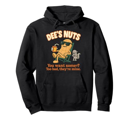 Dee’s Nuts Cartoon Peanut Hoodie & Salty AF Juice Box