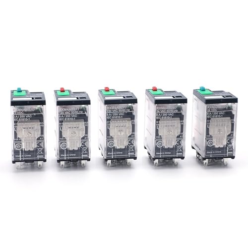 Relais miniature avec LED RXM4A indicateur lumineux pour tableau 6A