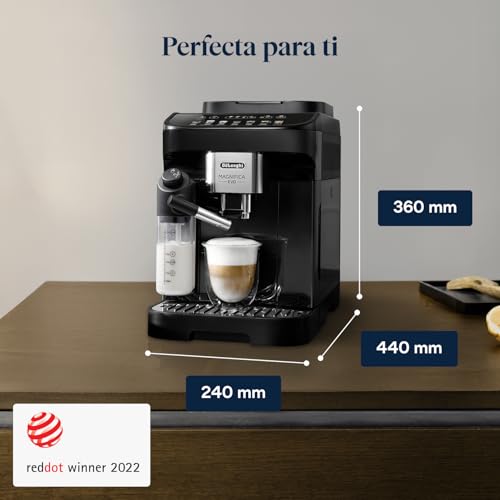 Miniatura 7 de De Longhi Magnifica Evo, Cafetera Superatomática Para Café Y Cappuccino, Ecam292.81.B, Negra