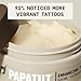 PAPATUI by Dwayne Johnson Enhancing Tattoo Balm | Revitalize, Protect and Brighten Tattoos | Enhance Color and Contrast, Instant Hydration, Fast Absorption | Made with Vitamin E | Fragrance-Free | 2oz