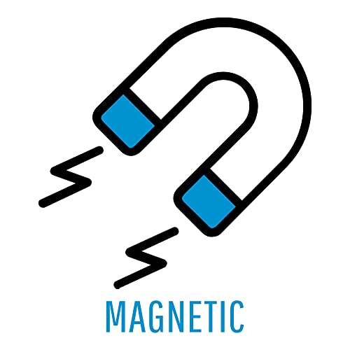 Mastervision Horizontal In/Out Dry Erase Magnetic White Board Planner, Wall Mounting, Sliding Marker Tray, 24" X 36", Aluminum Frame #TOP6