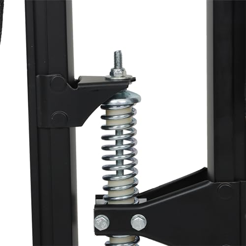 marddpair Drywall Stilts 24-40 inch Grade Adjustable Auminum Tool Stilt for Painting or Cleaning - Black