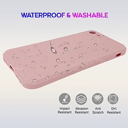 Image of LIRAMARK Silicone Soft Back Cover Case for Apple iPhone 6 / iPhone 6s (Silicone Pink)