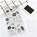 Produktbild TOSSPER Vintage Schmetterlings-Blumen-Transparent Silikon klar Stempel für Scrapbooking DIY Fertigkeit-Dekoration Soft-Stempel Kinder Briefpapier