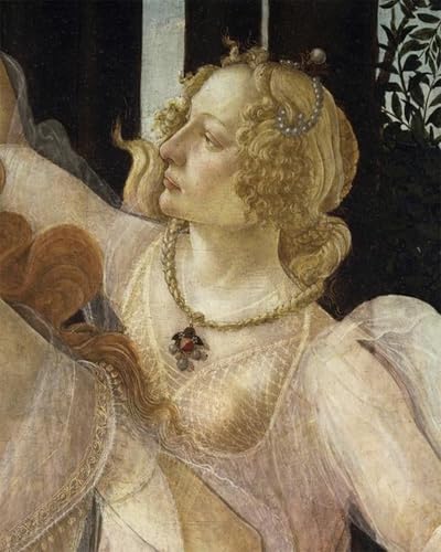 Affiche Le printemps de Sandro Botticelli - Impression sur toile pour bureau 60x90cm