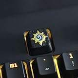 Mugen Hearthstone Custom World of Warcraft Gaming Keycaps for Cherry MX Switches - Fits Most Mechanical Keyboards - with Keycap Puller