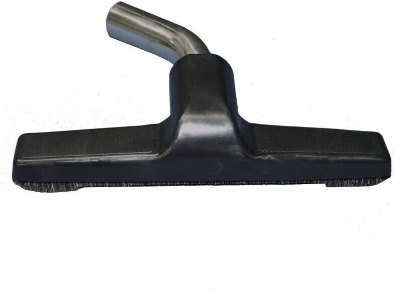 Hardwood Eureka & Universal Vacuum Cleaner Floor Brush 1 ¼ inch (1.25'') (32mm) Inner Diameter with Horse Hair Soft Bristles 10” Wide (Black - Metal)