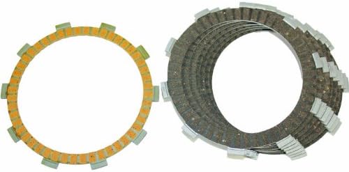 Caltric Clutch Friction Plate Compatible with Honda Cbr600Rr Cbr600 Rr Cbr-600Rr 2003-2018 8-Plates