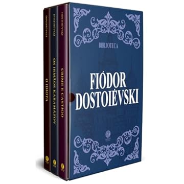 Capa do livro Biblioteca Dostoiévski - Box com 3 Livros