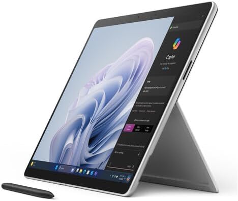Microsoft Surface Pro 10, 13" 2-in-1 Tablet & Laptop (Intel Core Ultra 7, Platinum, 32GB RAM | 512GB SSD)