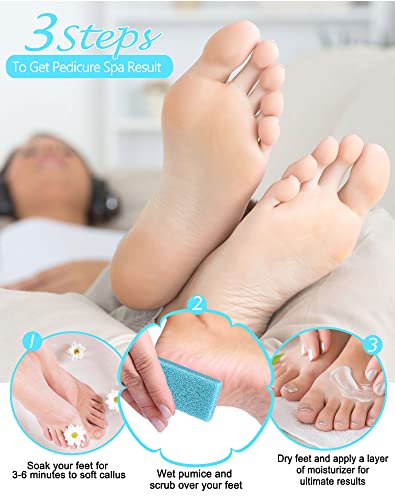 Image of Maryton Disposable Foot Scrubber Pedicure Pumice Stone for Feet, 40PCS