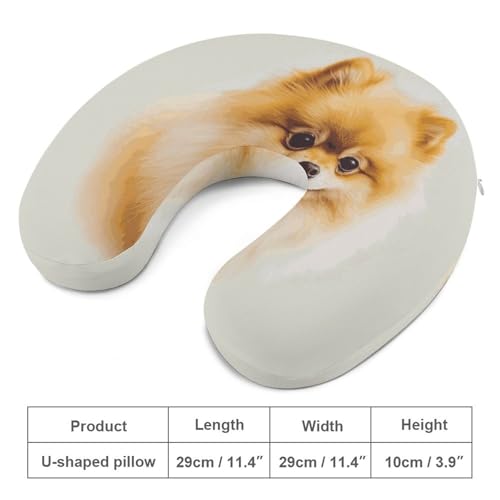 Almohada U de espuma viscoelástica tamaño único miniatura 2