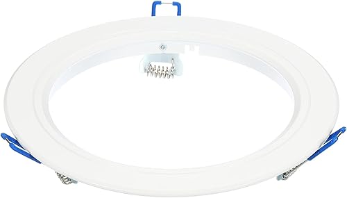 PATIKIL Diámetro interior de 5 pulgadas Anillo de moldura de luz cubierta de luz circular de aleación de aluminio accesorio de iluminación para