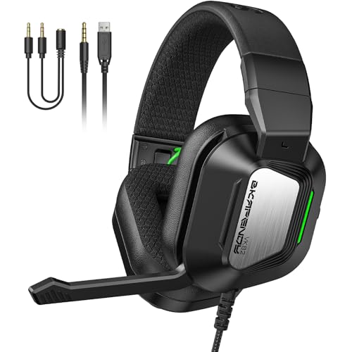 Ya en mundofriki.es: VK82 Auriculares Gaming para Xbox, Ps5, PC, PS4, Switch, Auriculares Gamer Cancelación de Ruido, Sonido Atereo 3D, Auriculares con Micrófono