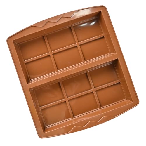 Forma de barra de chocolate de silicona | Molde antiadherente seguro para alimentos 2 cavidades - Forma de barras de chocolate antiadherente segura para alimentos,Para barras rellenas bocadillos