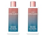 Bath and Body Works 2 Pack Super Smooth Body Lotion Lovely Dreamer. 8 Oz.