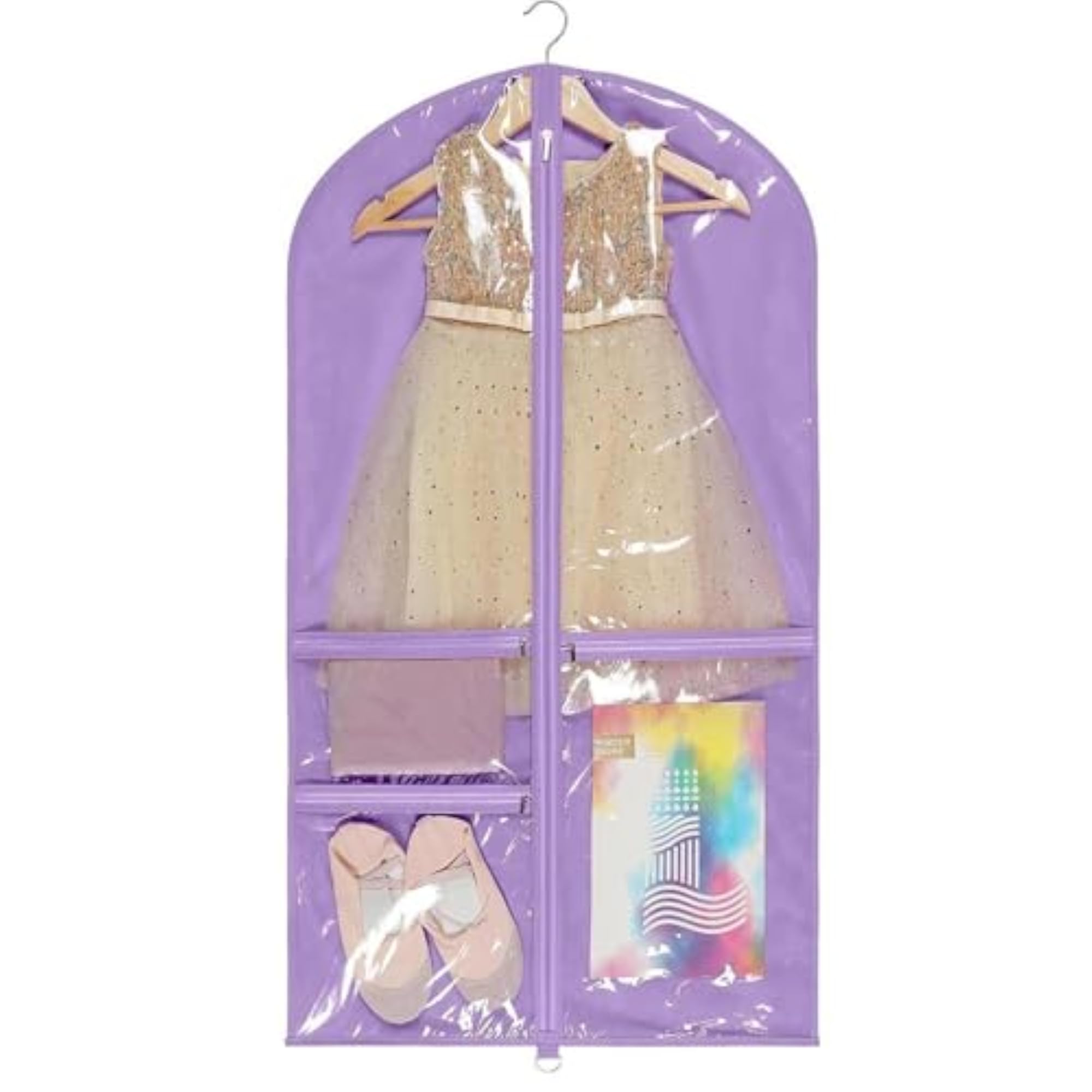 40" Dance Garment Bag for Cheer Uniforms, Dust Cover