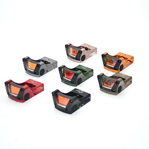 Pistol Red Dot Reflex Sight Adjustable Brightness Compatibile with Taurus PT111 G2 G2s G4 (Red)