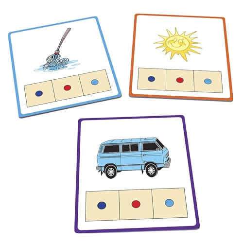 Junior Learning CVC Word Builders Activity Cards