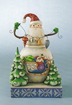 Frosty de Papá Noel Muñeco de nieve figura de Jim Shore