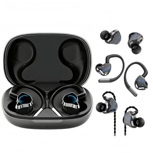 3 in 1 Detachable Earbuds, In-Ear/Over-Ear/Wired Headphones...