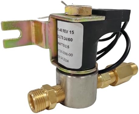 990-53 Humidifier Solenoid Vavle Assembly， 990-53 Humidifier Solenoid Water Valve 24 Volts 2.5 Watts Replacement for GeneralAire 1042 1042L 1042LH 1137