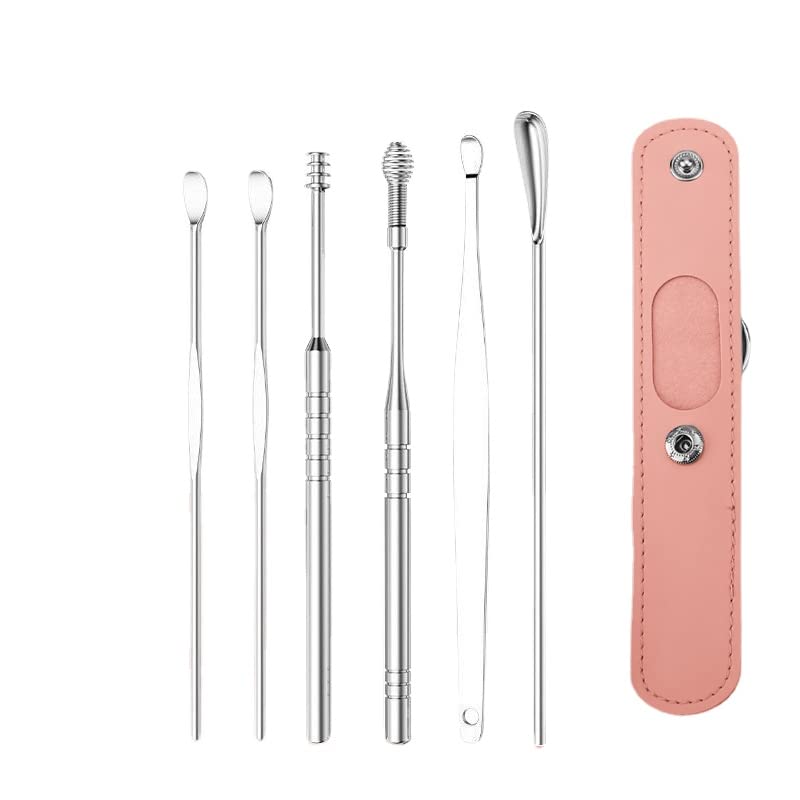 Amazon.co.jp: 6本セット耳のケア 耳かき 耳掃除 みみかきセット 耳垢