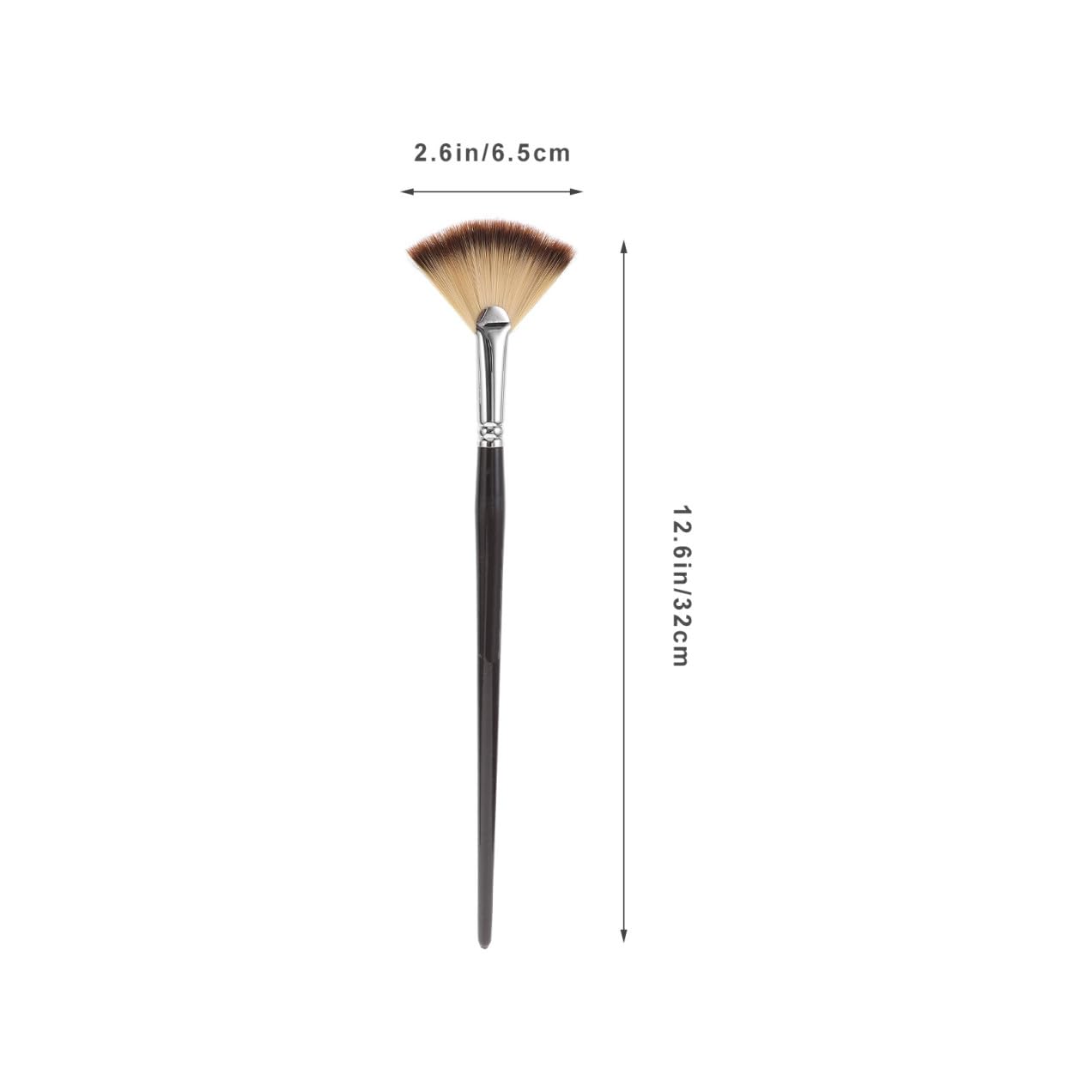 SEWACC 9stücke Teiliges Pinselset Für Künstler Flachpinsel Und Fächerpinsel Holz Für Öl Und Acrylmalerei Für Einsteiger Und Profis Langlebig Und Vielseitig Einsetzbar