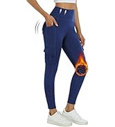 MoFiz Hiking Pant Sweatpants Women Fleece Lined Leggings Water Resistant Winter Thermal Insulated...