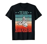 Equipo Pez Cebra Propietario Acuario Peces Team Pez Cebra Camiseta