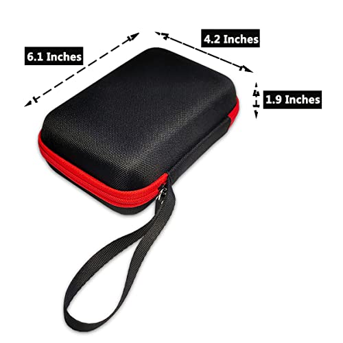 JCHPINE Case for ANBERNIC RG353V RG35XX Handheld Game Console, Travel Case for Miyoo Mini Plus Portable Game Console Accessories (Case Only)