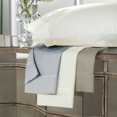 DreamFit4-Degree 400 Thread Count Preferred 100-Percent Egyptian Cotton Sheet Set, Full, Snow