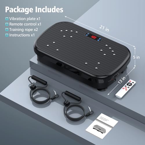 Pureroyi Vibration Plate Exercise Machine thumb #7