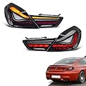 Archaic Rückleuchten Kompatibel mit BMW 6er Serie (F06/F12/F13) 2012–2019 640i 650i M6 Alpina B6 xDrive Gran Coupe/Cabriolet,Heckbeleuchtung mit Sequenzsignal,Startanimation DRL,Paar