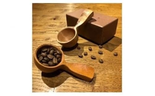 手彫りの珈琲さじ(木材:職人おまかせ)[ GOOD WOOD WORKS]