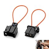 2 Pièces Connecteur Fibre Optique Most, Loop bypass fibre optique Boucle pour Voiture, Ada...