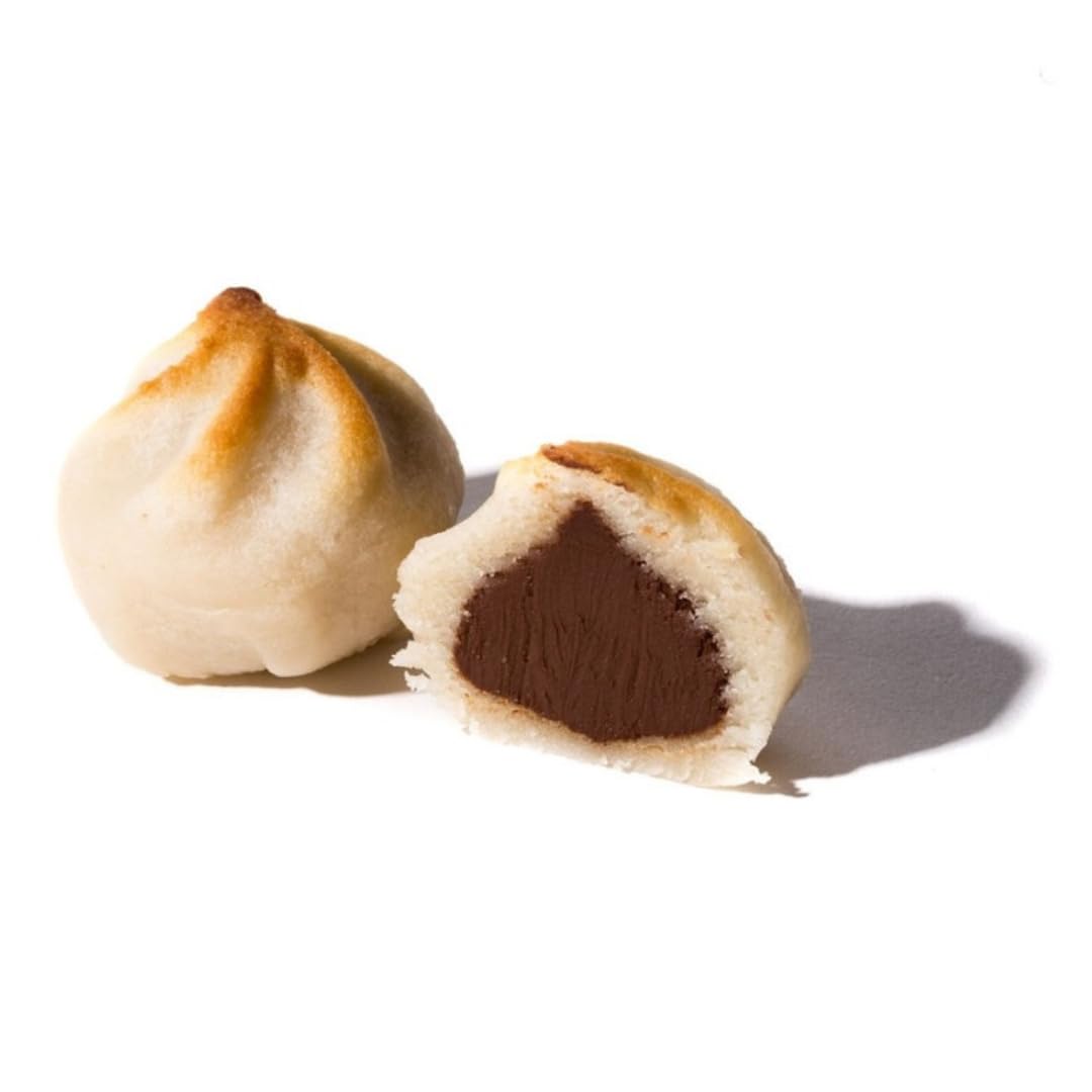 Suspiros de Chocolate - Mazapán relleno de chocolate líquido - Producto estrella de Turrones Fabián (3500, Gramos)