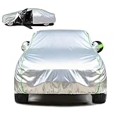 Bâche Voiture Étanche pour Peugeot 205 GTI, Bache Voiture Extérieure, Housse de Protection Imperméable Respirante Anti UV, Anti Poussière et Anti Vent, Toutes Saisons jo3