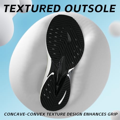 Mens Running Shoes Walking Tennis Shoes for Athletic Workout Gym Casual Non Slip Training Sneakers Breathable Knit Upper Indoor Outdoor4