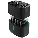 SABRENT 5-Bay USB-C Docking Station for 2.5” SATA HDDs and SSDs with Built-in Cooling Fan (DS-5R15)