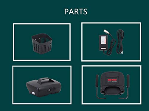 image for Globalucky 4 Wheels Mobility Scooter for Adults and Senior,Electric Po