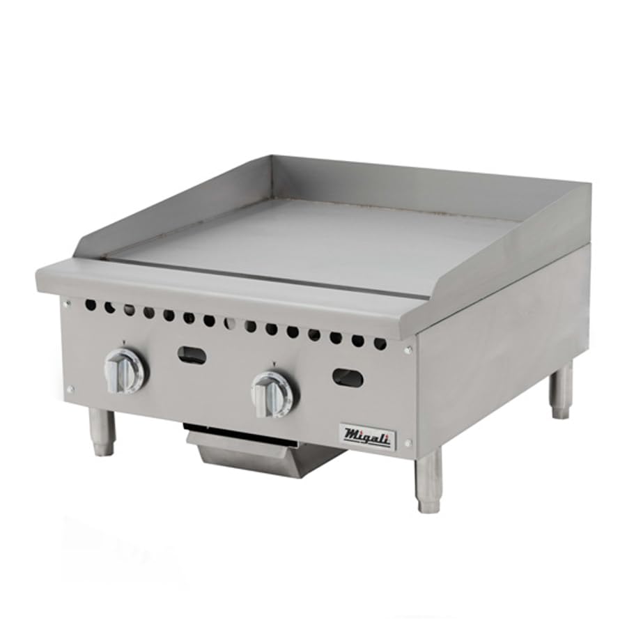 Migali C-G24T 24? Wide Thermostatic Griddle
