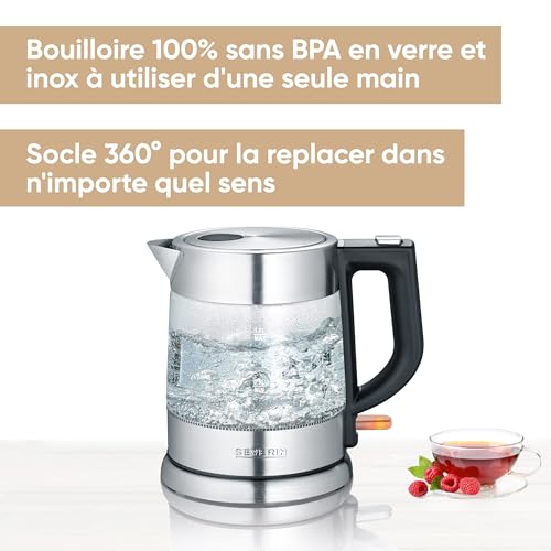 SEVERIN Bouilloire 1 en verre 3468 - vue 8