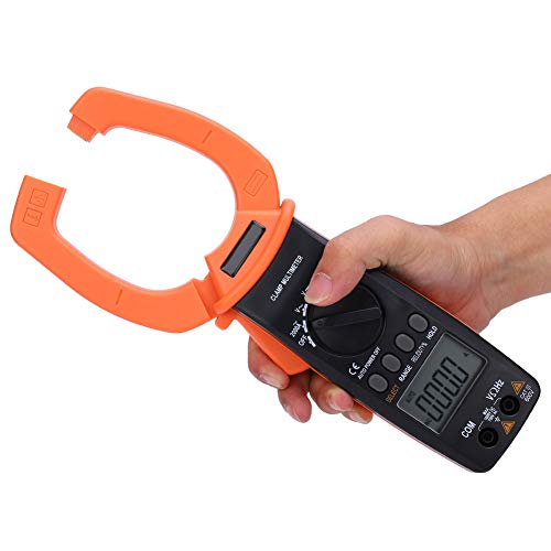 Medidor de pinza digital portátil VC6052 Amperímetro Multímetro 2000A CA con pantalla LCD miniatura 1